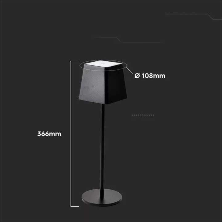 2 x Lampka Restauracyjna Biurkowa Nocna 2W LED