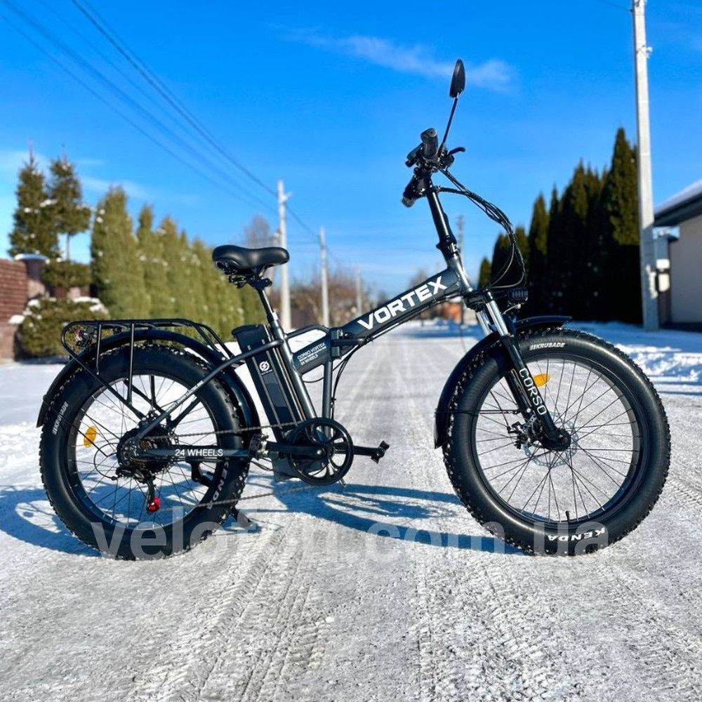 Електровелосипед складний • Безкоштовна доставка • Corso Vortex 24"