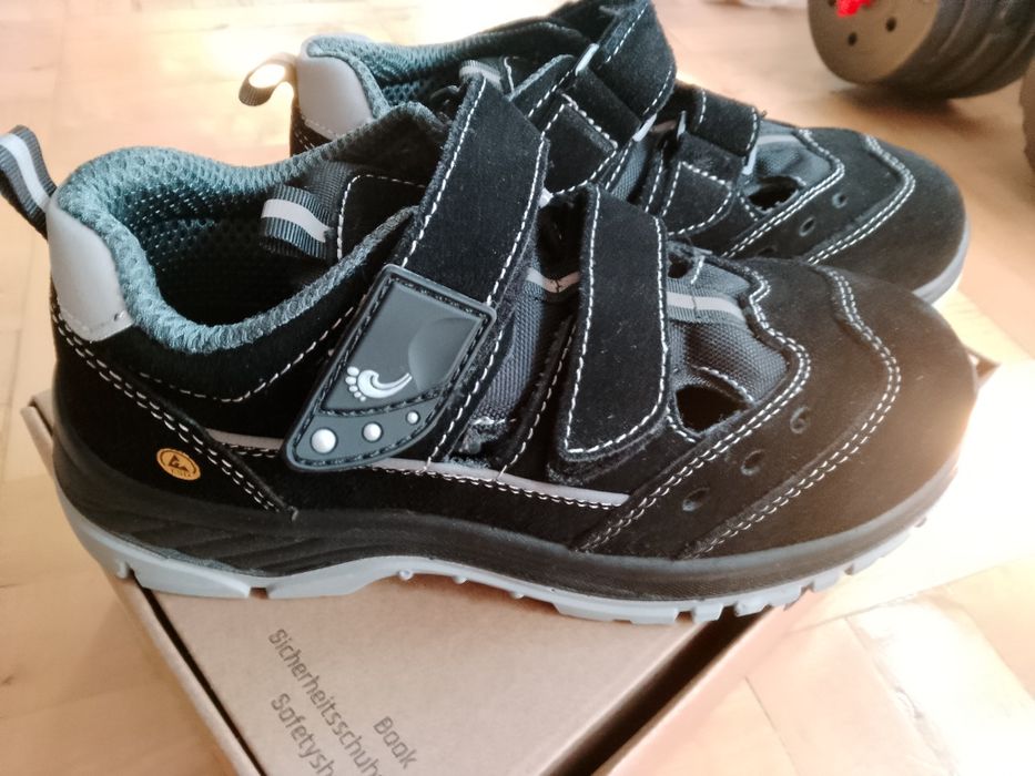 Obuwie ochronne ze skóry naturalnej