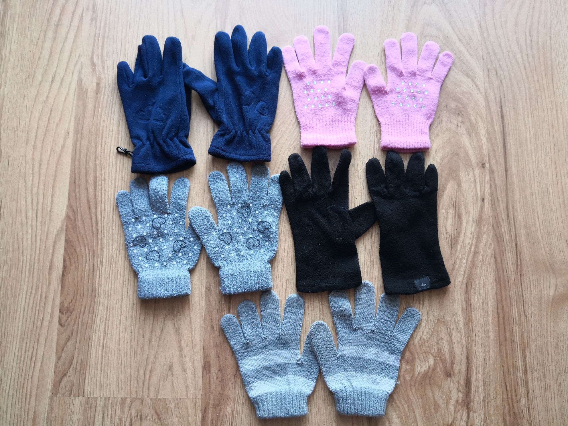 Rękawiczki zimowe dla dziewczynki