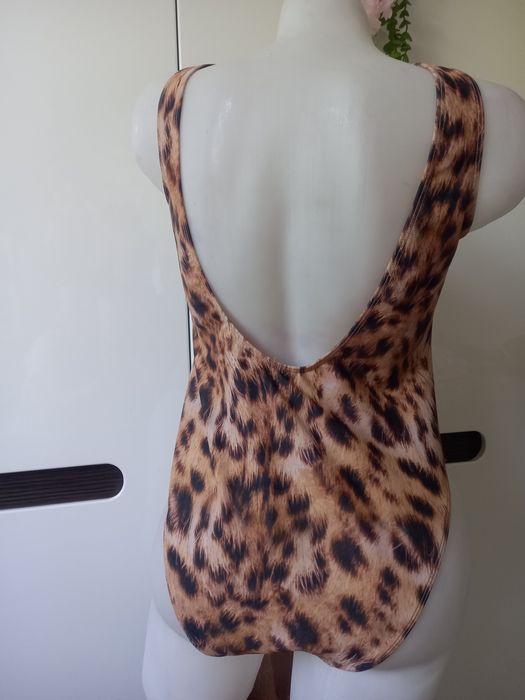 Strój kąpielowy tygrys pantera XXL Forever 21 Centkiewicz roz 44 - 46