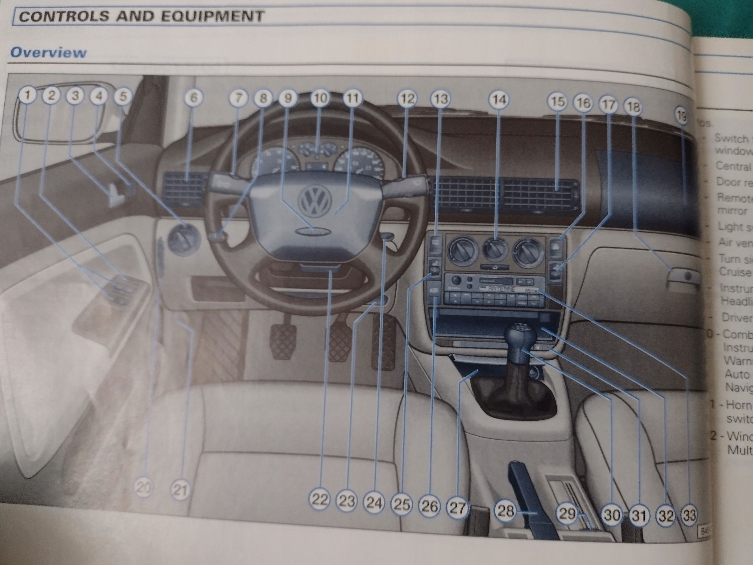 Volkswagen Passat B5 Instrukcja Książka Etui 1996