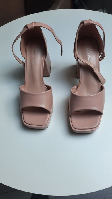 Sandały Sweet Shoes -obcas słupek-nr 38