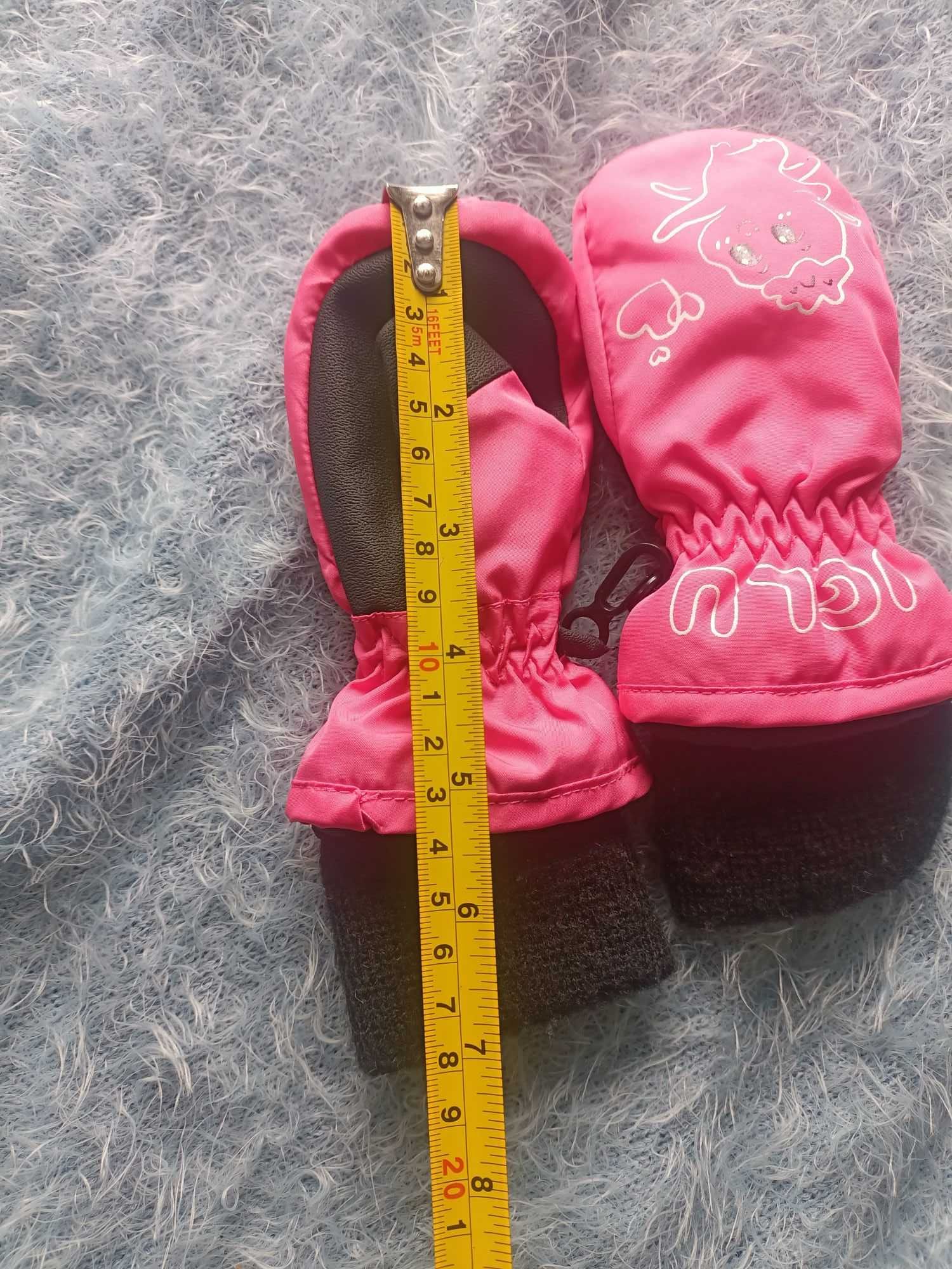 Перчатки варежки 1 год рукавицы на девочку краги детские