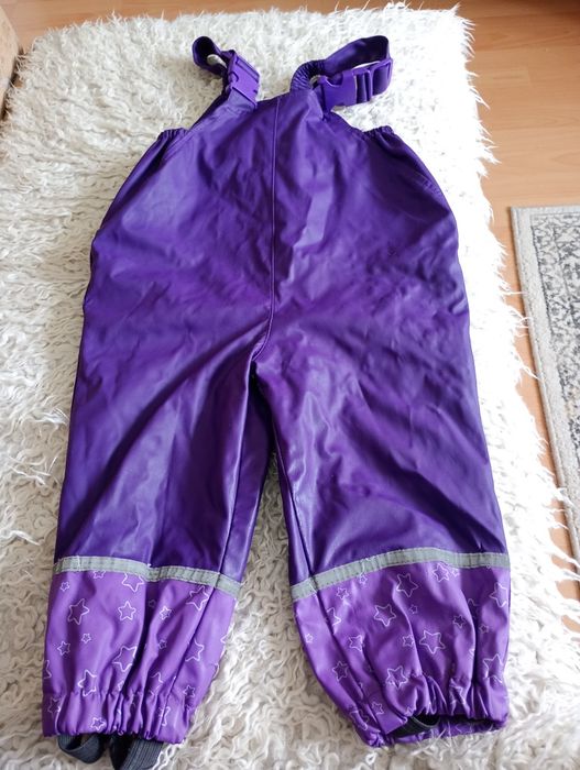 Spodnie przeciwdeszczowe rozmiar 80/86