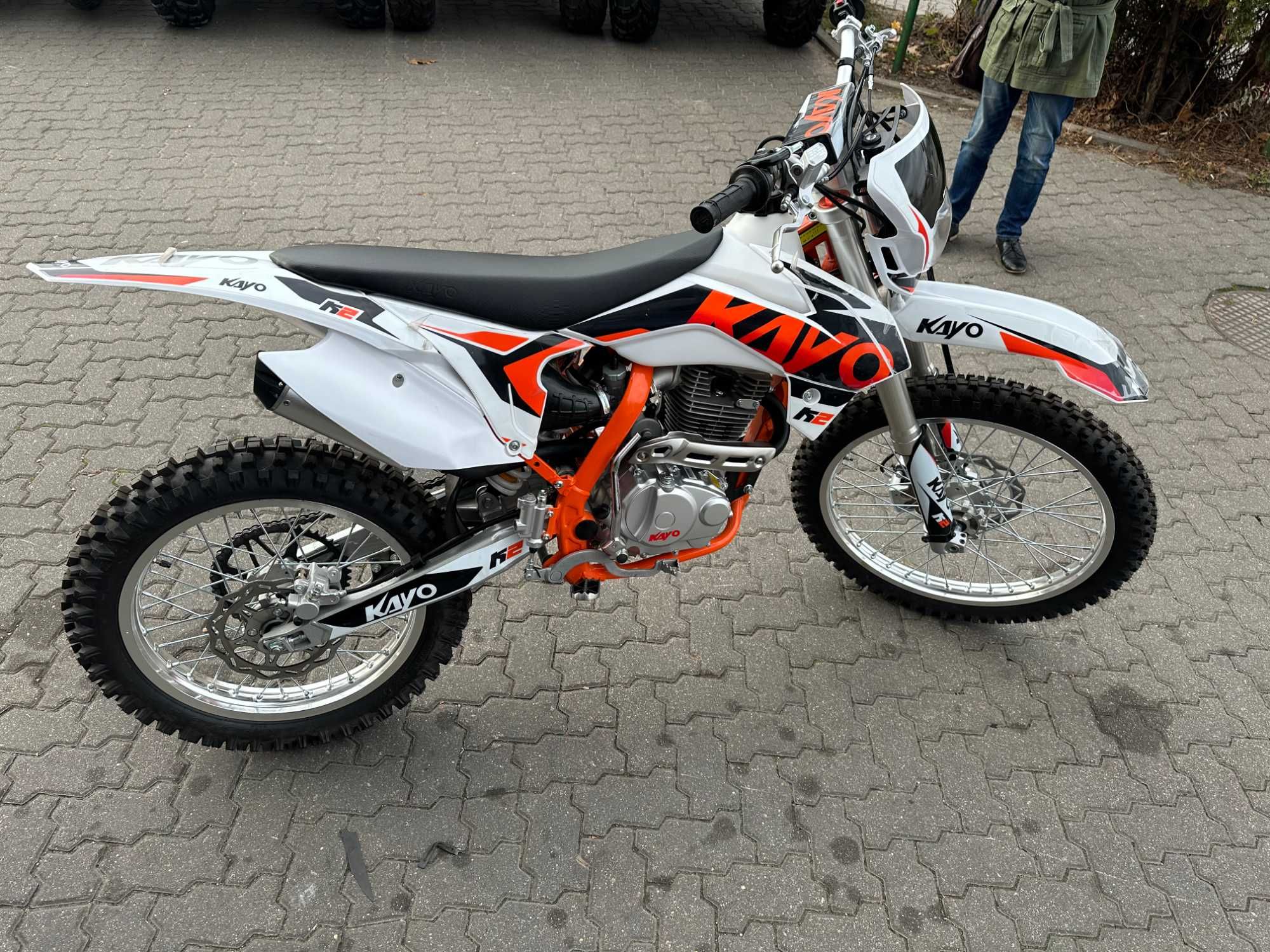 Motocykl Cross KAYO K2 Enduro 250 cm3