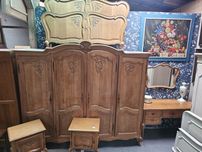 Sypialnia w stylu ludwikowskim Ludwik 6 części #1587 Stylowy Węgrów