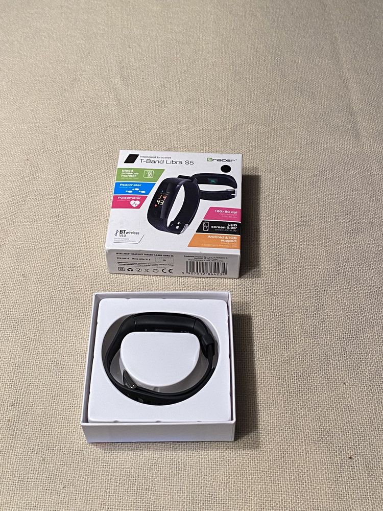 A14 Smartband Tracer T-Band Libra S5 - pulsoksymetr, krokomierz