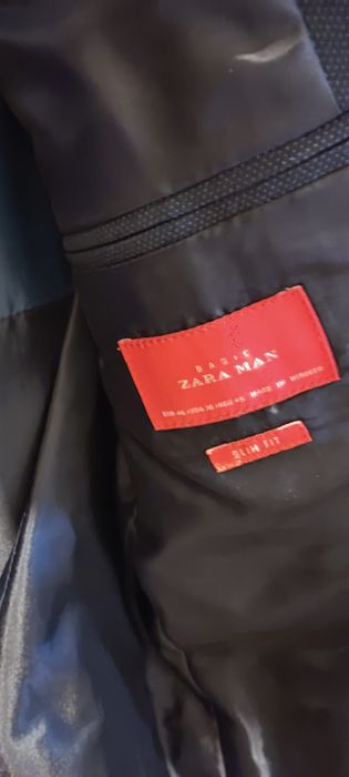 Blazer homem 46 Azul