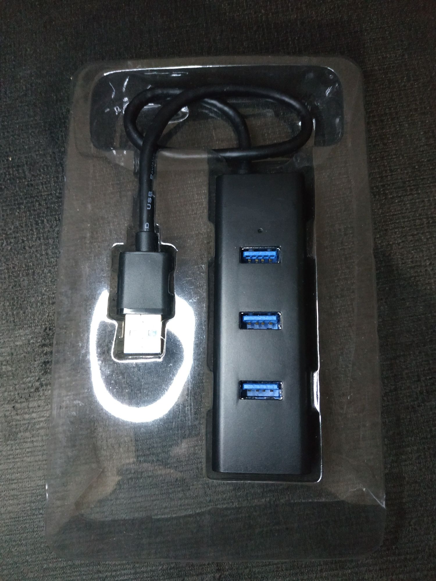 Hub aktywny USB 3.0  4 wejścia zasilanie