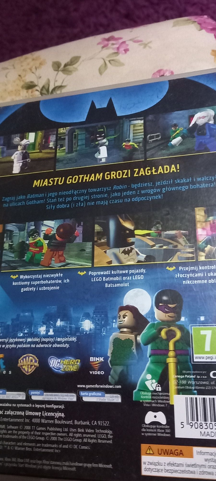 Batman lego gra PC DVD