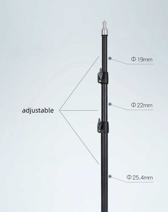 Посилений штатив трипод Linco Zenith8806 для кільцевої лампи 2.1 метра
