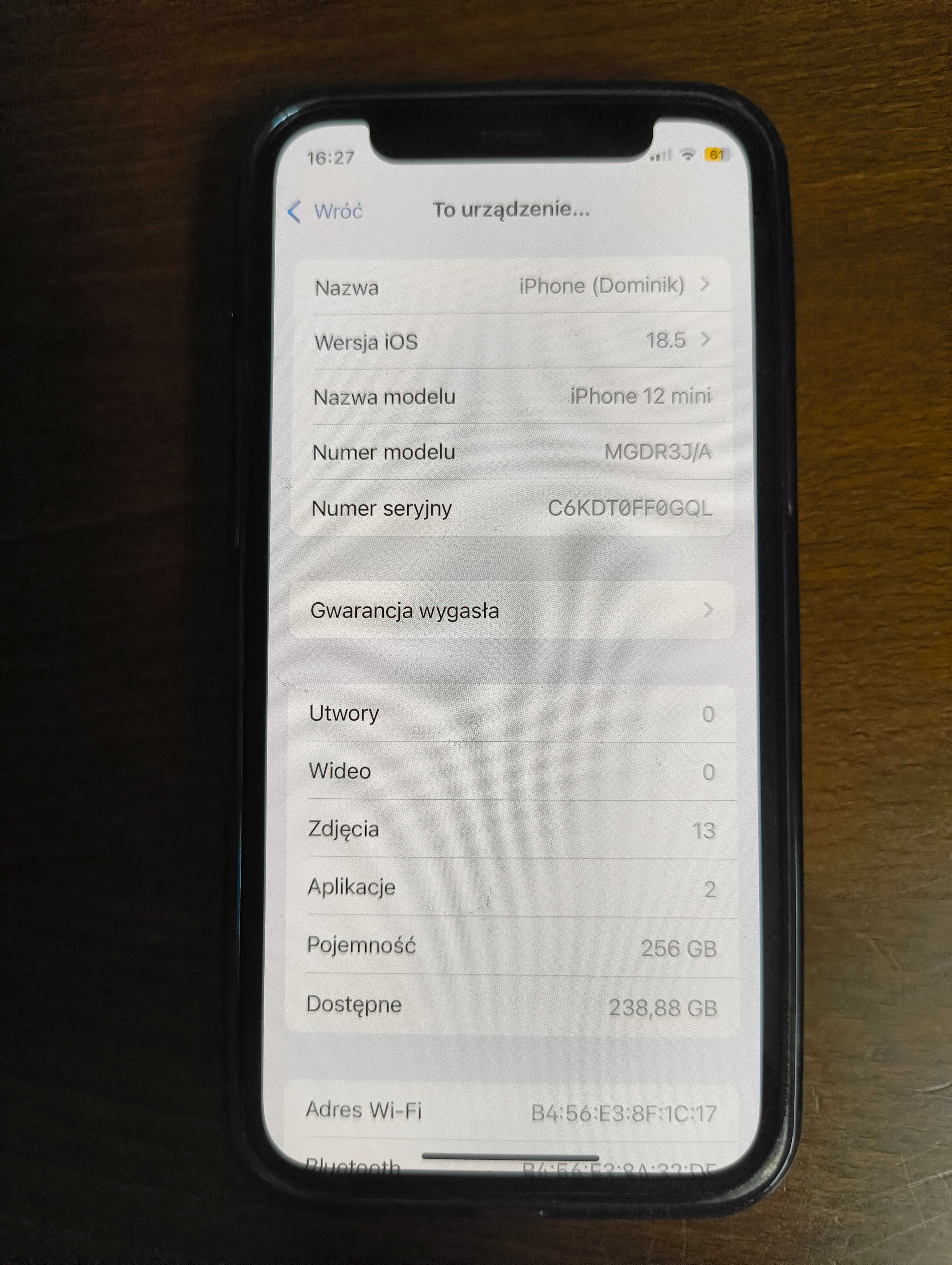 iPhone 12 mini 256GB - Stan BDB! MagSafe, bez blokad