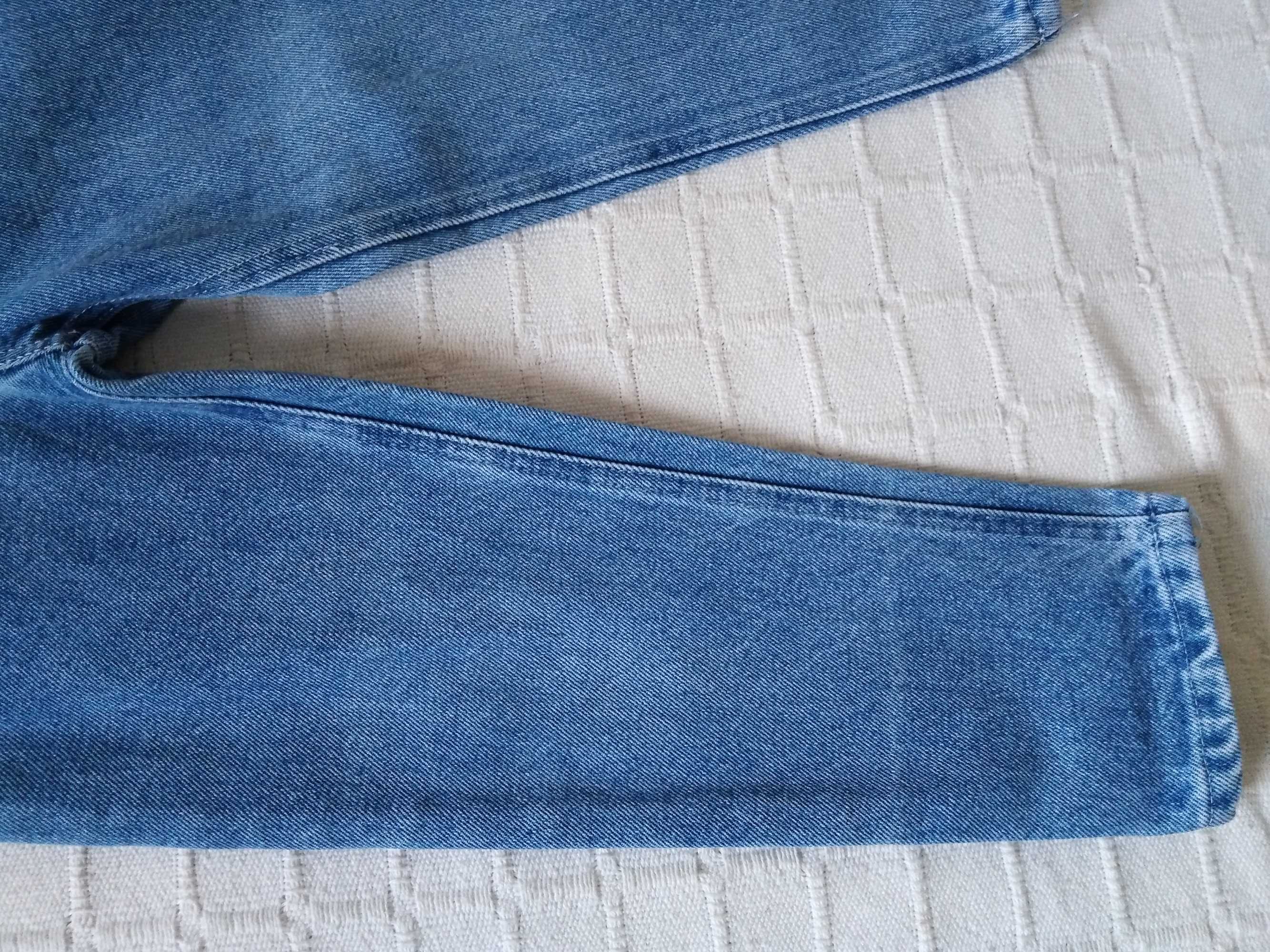 Calças Ganga Azuis Apple Pie Strong Denim 4 Anos