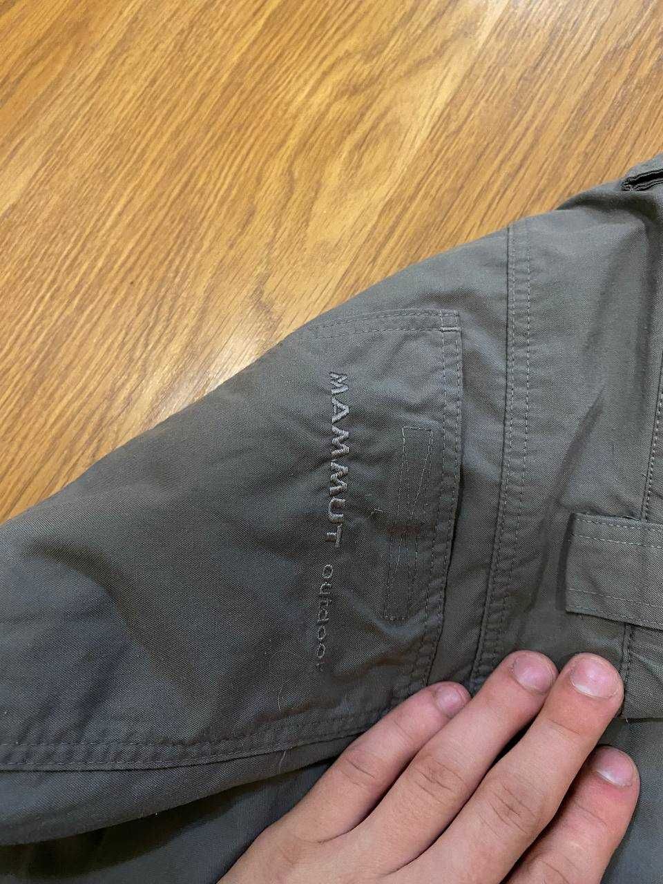 Штаны 1/2 шорты MAMMUT , карго, трекинговые, для похода, outdoor,