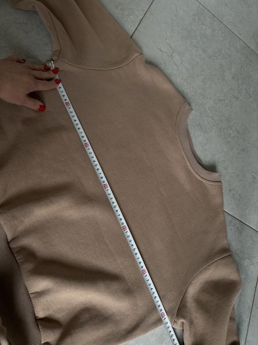 Флисовый теплый костюм цвет мокко бежевый размер s-m zara капучино