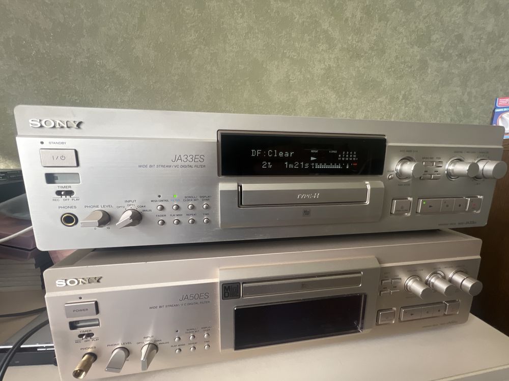 Sony md ja50 minidisc дека