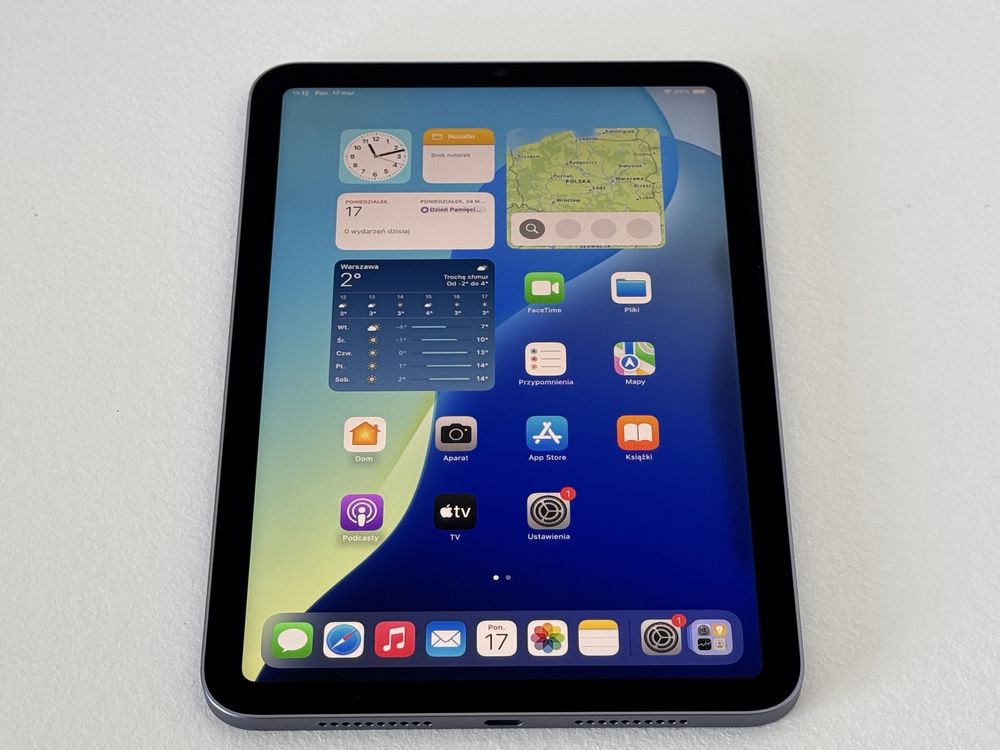iPad mini 6 (A2567) - 64GB - wada - faktura VAT 23%