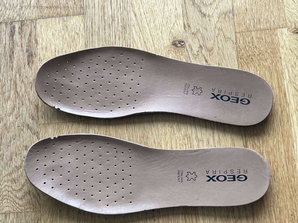 Buty Geox skórzane, rozm. 41, 27,5 cm, membrana, stan bdb