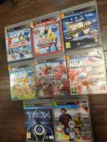 8 gier ps3 Playstation 3 move ruchowe sportowe zestaw dla dzieci