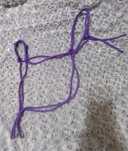 Fioletowy halter full