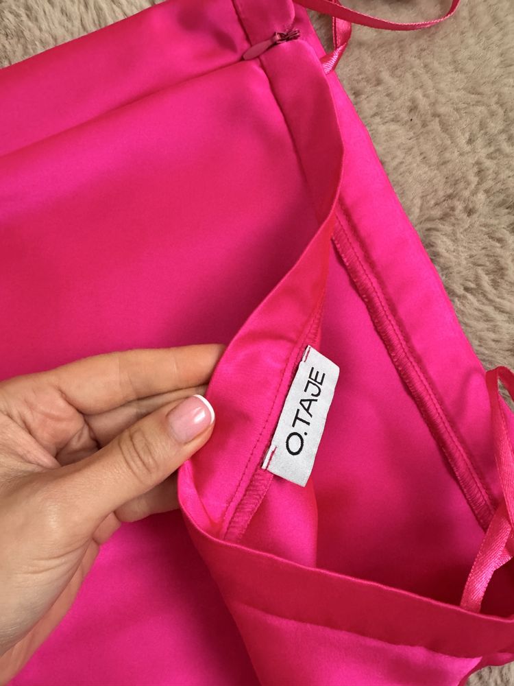 спідниця шовкова otaje нова рожева
