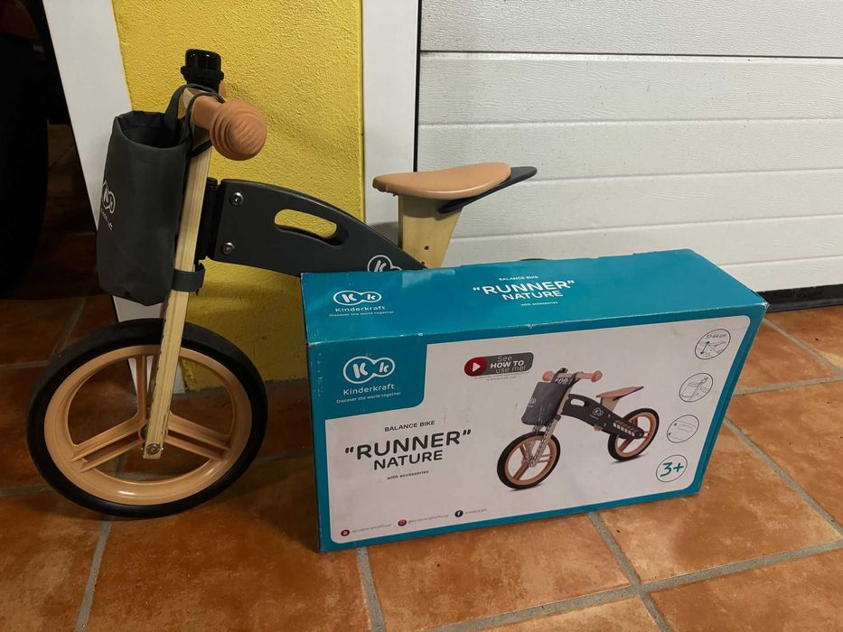 Bicicleta kinderkraft - madeira. Em excelente estado
