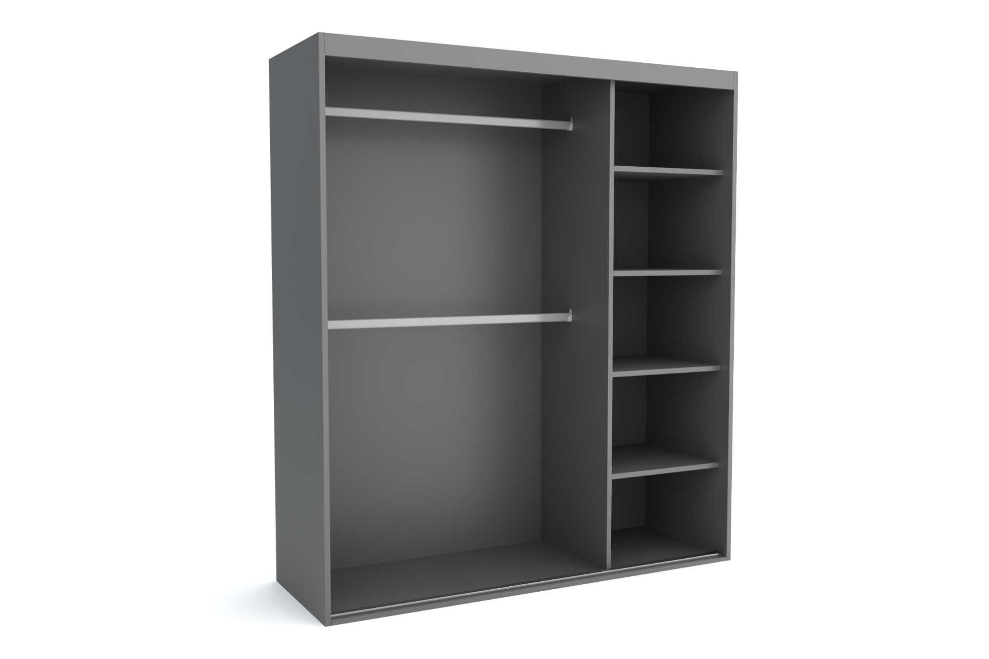 Szafa przesuwna na wymiar Mat 1 szer. 200 cm