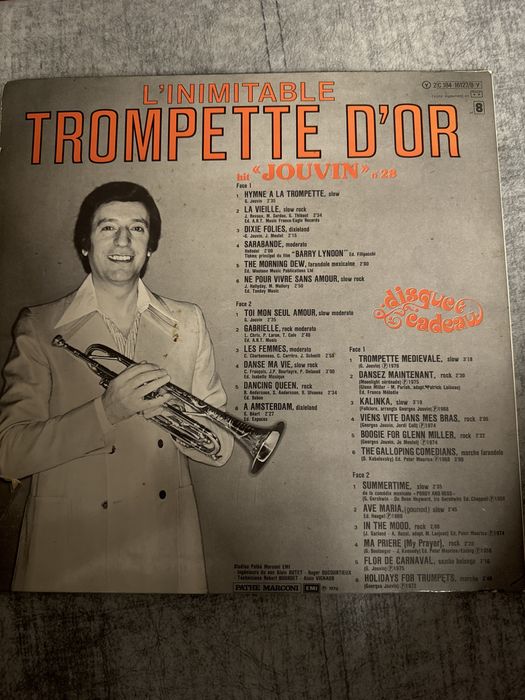 Conjunto de Discos Vinil “L’inimitable Trompette D’or”