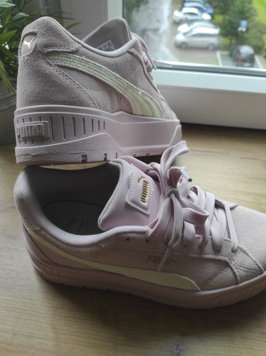Damskie sneakersy r. 38, 5 Karmen II Puma Rose Mauve Frosted Ivory Pin