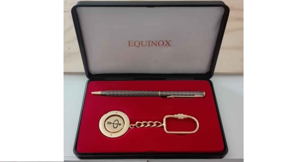 Estojo caneta e porta-chaves "EQUINOX"