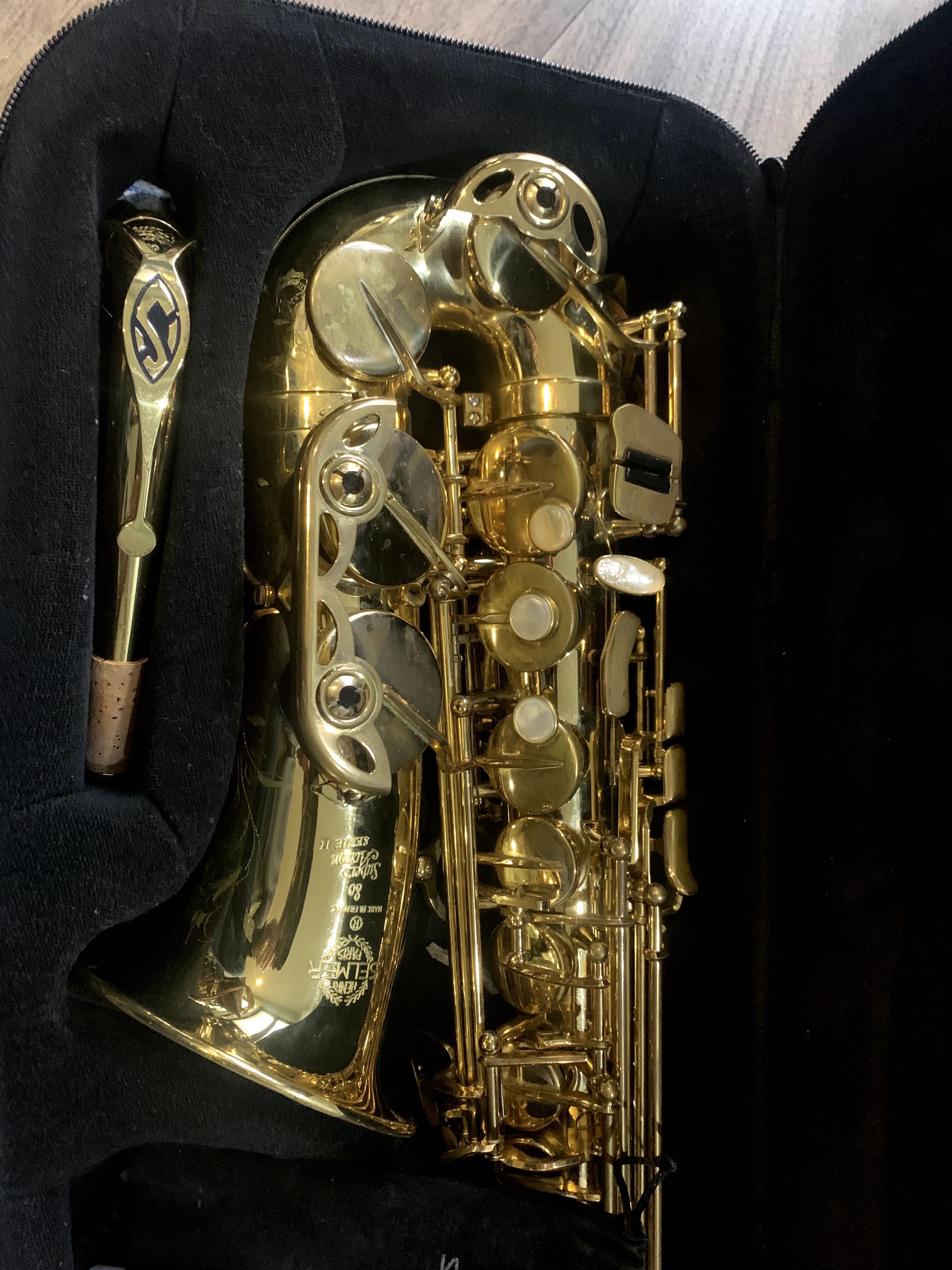 Saxofone Alto Selmer Super Action 80 II