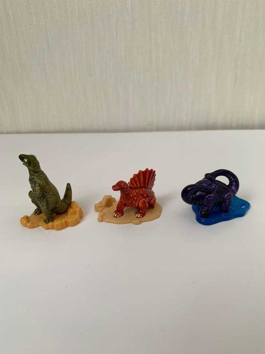Динозавры игрушки с киндер сюрприз