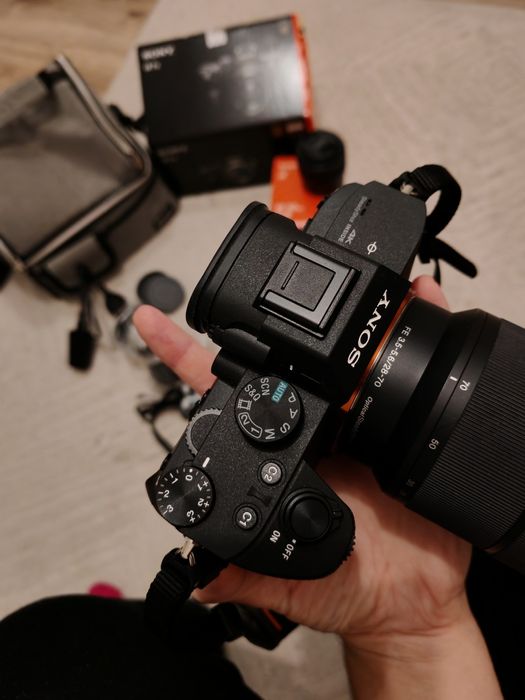 Sony a7 III ILCE-7M3 + 2 obiektywy i dodatki