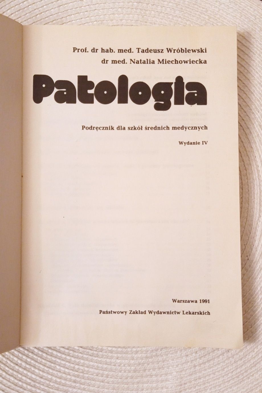 Patologia. Tadeusz Wróblewski