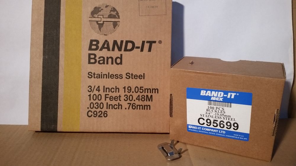 Taśmy stalowe nierdzewne Band-it C924 12.7mm 1/2"