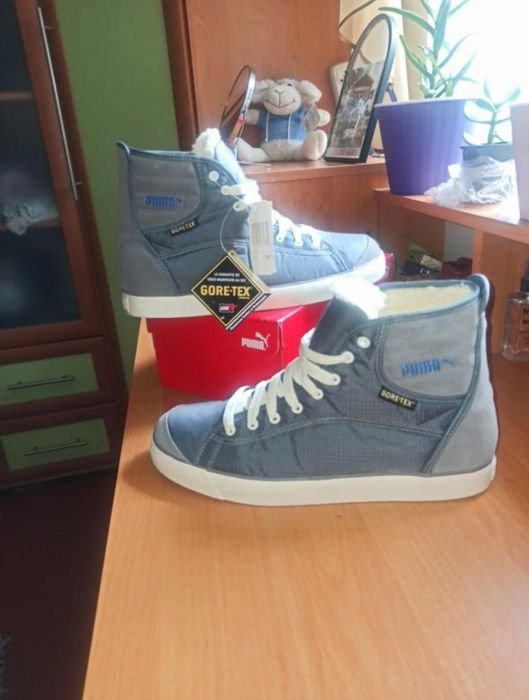 Чоловічі зимові кросівки usa puma waterproof gore-tex устілка