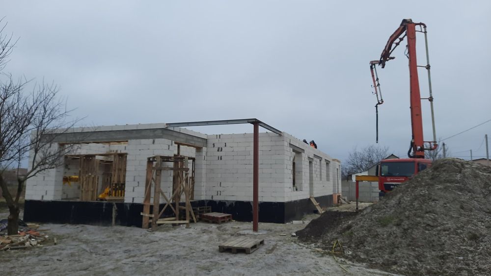 Каменщики. Бетонирование.Кровля