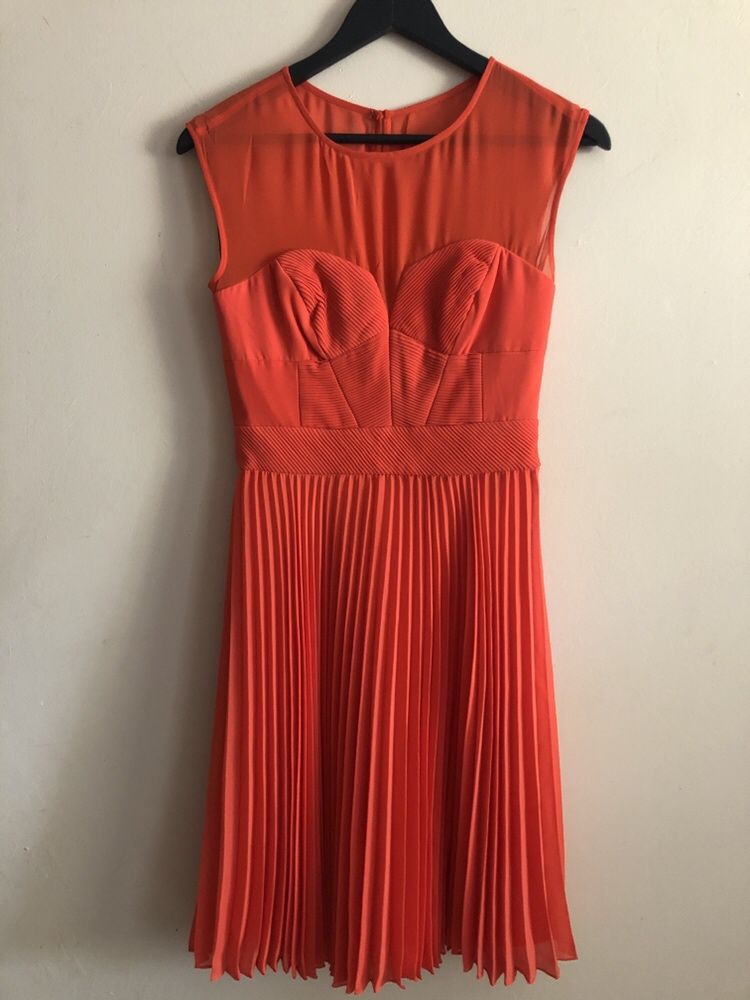 Karen Millen sukienka orange 36/XS