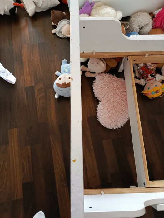 Łóżko dziecięce Ikea drewniane rosnące razem z dzieckiem