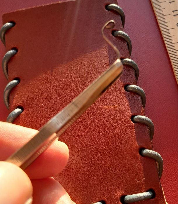 Варган( дримба) "Місяць", Київського майстра у  шкіряному футлярі