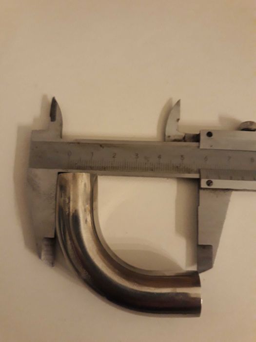 Curvas em INOX de 18 mm -  lote 200 unidades