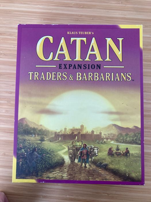 Expansão Catan—Mercadores e Bárbaros—edição inglês