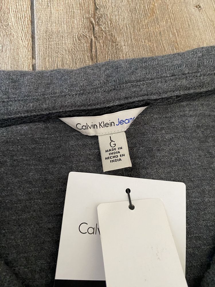 Нова оригінальна кофта від calvin klein 1/4 zip, ке