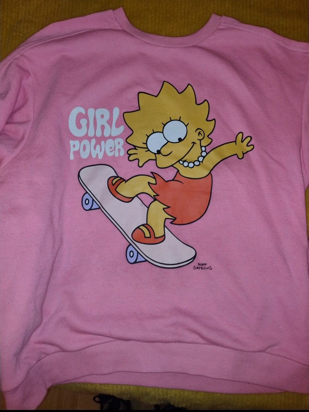 The Simpsons Simpson Simpsonowie różowa bluza rozm. 42