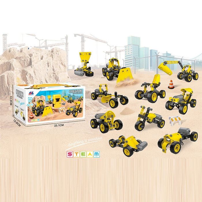 Конструктор STEM на радіокеруванні 361 дет,робототехніка на батарейках