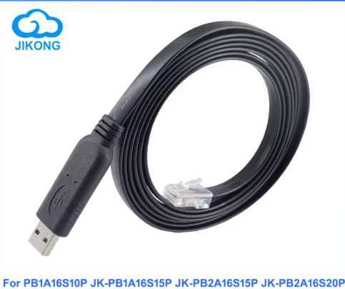 Kabel USB JK BMS Balanser Przewód do BMS JK USB RJ +USB