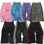 Yori Sport 5 Stripe Denim Pants летние вывареные джинсы с полосками