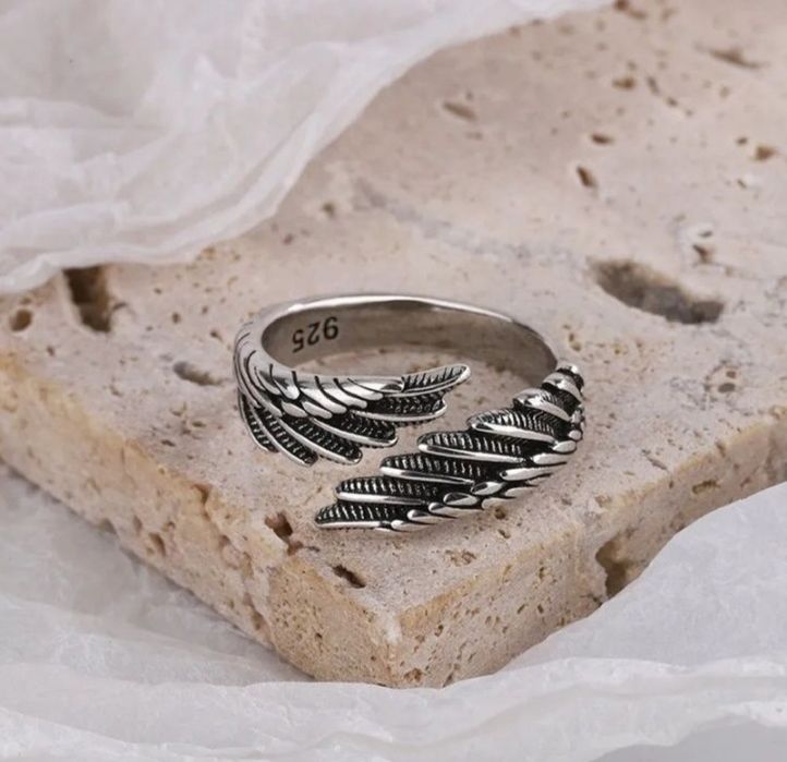 Кольцо  Оберег "Крылья ангела"