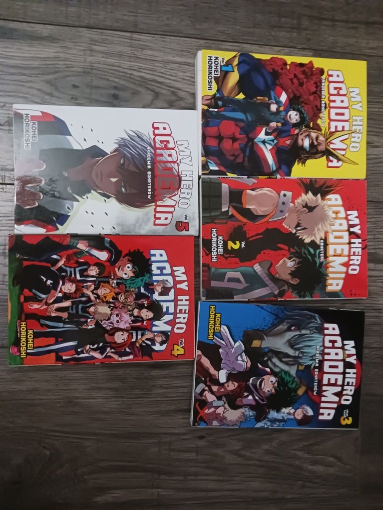 Mangi My Hero Academia 1-5